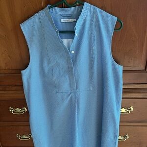 MM Lafleur Blue Checkered Shirt